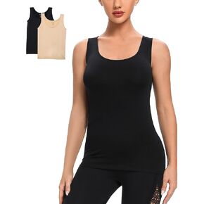 Womens Tank Tops Seamless Black White Gray Nude