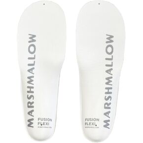 Marshmallow Ssize Man 5.5in-6.5in Ｗoman 6.5in-7.5in (23.5cm～24.5cm) Insoles Men Women Inserts Relieve Plantar Fasciitis Flat Feet Insoles Arch Supports, Foot Pain (S)