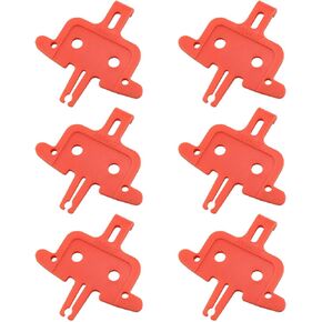 Bicycle disc Brake pad Gasket disc Brake Spacer for Bicycle disc Brake Gasket Replacement Suitable for Mountain Bike Road Bike 6pcs