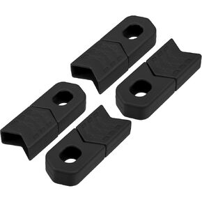 uxcell 2 Set Silicone Bicycle Cycling Crank Boot Protectors Mountain Bike Sleeve Crank Arm Cover Protection