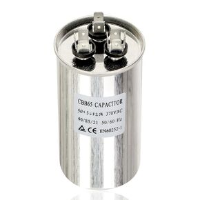3313107.018 Capacitor Compatible with dometic RV Air Conditioner, 50+5uf+5%, 370/440VAC CBB65/CBB65A, Replaces 3316995.900, 3316348.900, 3100248.487