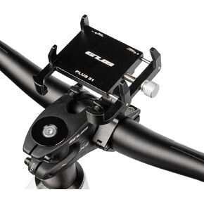 GUB PLUS21 Bicycle Motorcycle Phone Holder One Key Adjust Aluminum Bike Handlebar Mount Waterproof Phone Case Mobile Phone Mount