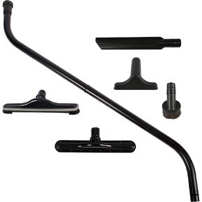 Cen-Tec Systems 98064-AZ Backpack Vacuum Attachment Kit with EZ-Glide Tool, 14" Floor Brush, and 2-Piece S-Wand, Black