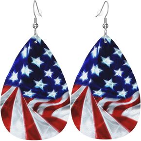 Fashion Art Leather Earrings For Women, Double-sided Teardrop Earring, Leaf Dangle Drop Earrings, Art Earrings Jewelry For Beach Party Gift
