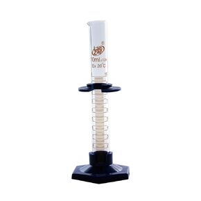SEOH Graduated Cylinder Borosilicate Glass 2 Part- Capacity (ml) 10