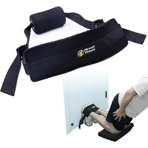 J Bryant Nordic Hamstring Curl Strap-Adjustable Strap Large Foam Stopper for Hamstring Curls, Sit-ups Home Fitness Equipment