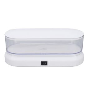 Jewelry Cleaner Machine, Ultrasonic Nail Tool Cleaner Portable Eyeglass Cleaner, Cleaning Machine Multifunction Ultrasonic Cleaner for Eyeglass, Watches, Ring, Blade Razor, Retainer