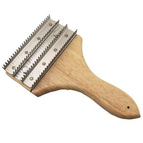 Buffing Wheel Rake Stainless Steel Polishing Rake Buffing Wheel Rake for Removing Residual Buff Compound
