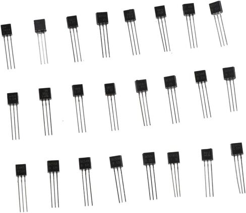 مجموعة متنوعة من ترانزستورات الطاقة 840 قطعة BC327~BC558 متينة S8050~S9015 PNP & NPN A1015، C1815، C945 دائرة متكاملة للأغراض العامة in Saudi Arabia