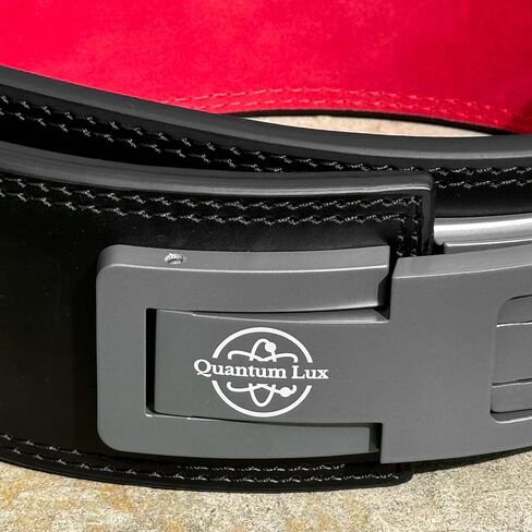 Leather Weight Lifting Belt with Lever Buckle, Adjustable Powerlifting and Weightlifting Belt for Men and Women, Quick-Release Lever, For Squats, Deadlifts, Bodybuilding in Saudi Arabia
