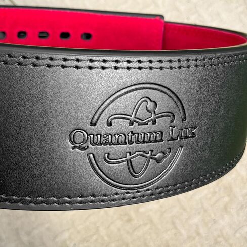 Leather Weight Lifting Belt with Lever Buckle, Adjustable Powerlifting and Weightlifting Belt for Men and Women, Quick-Release Lever, For Squats, Deadlifts, Bodybuilding in Saudi Arabia