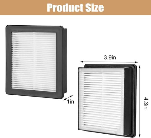 4 عبوات 107315 فلتر HEPA مناسب لـ ProTeam Super Coach Pro 6، Pro 10، FS 6، GoFree Flex Pro، 107303، 107304، 107305، 107306، 107307، 107308 in Kuwait