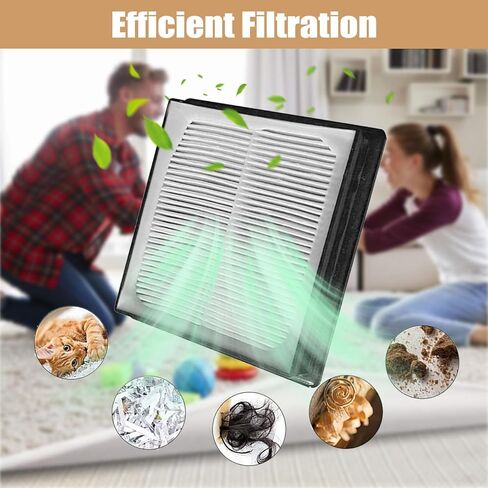 4 عبوات 107315 فلتر HEPA مناسب لـ ProTeam Super Coach Pro 6، Pro 10، FS 6، GoFree Flex Pro، 107303، 107304، 107305، 107306، 107307، 107308 in Kuwait