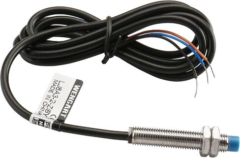 Inductive Proximity Sensor Switch LJ8A3-2-Z,M8,DC10-30V,NO, PNP 300mA,2mm Detecting Distance,3 Wire in Saudi Arabia