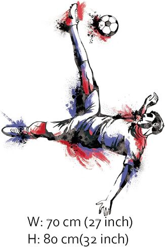 Runtoo لاعب كرة السلة جدار الفن صائق Slam Dunk الرياضة ملصقات الحائط المراهقين بنين غرفة نوم الصالة الرياضية ديكور in Kuwait