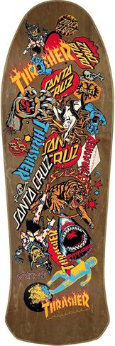 SANTA CRUZ Thrasher Salba Oops 10.4in x 32in Skateboard Decks in Saudi Arabia