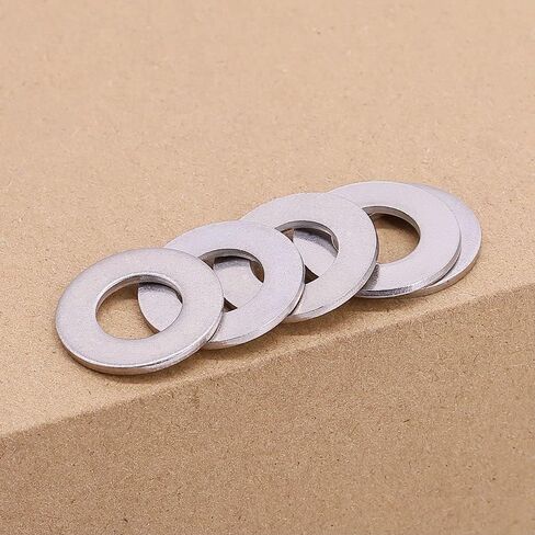 M14 (20 pcs) Stainless Steel Flat Washers, 304 Stainless Steel 18/8 Plain Washers, Narrow Type, DIN125A in Saudi Arabia