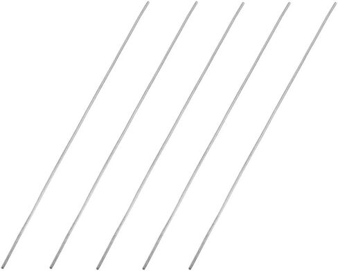 uxcell 6mm x 250mm 304 Stainless Steel Solid Round Rod for DIY Craft - 5pcs in Kuwait