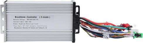 E Bike Speed ​​Motor Controller 12Tube Brushless Controller، Dual Mode Electric Scooter Motor Speed ​​Controller 1000W-1500W 60/120 درجة وحدة تحكم عالمية in Saudi Arabia