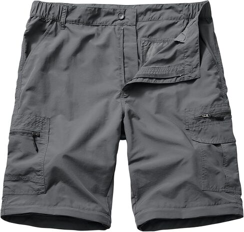 Mens Hiking Pants Convertible Quick Dry Lightweight Zip Off Fishing Travel Camping Safari for Outdoor Pants in Saudi Arabia