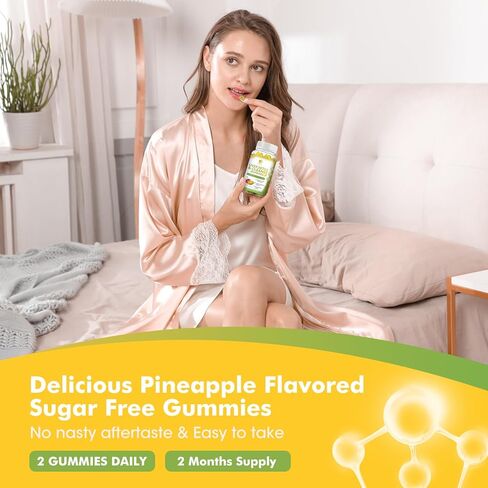 علكات تطهير الكبد وإزالة السموم والإصلاح - 24 عشبة قوية مع 3000 مجم من شوك الحليب وسيليمارين والهندباء ومستخلص الخرشوف والتوت - بدون سكر ونكهة الأناناس - 120 قطعة in Kuwait