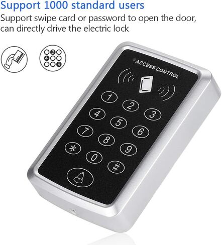 T119 نظام التحكم في الوصول إلى الباب قارئ RFID لوحة المفاتيح للتحكم في الوصول إلى أمن المنزل in Saudi Arabia