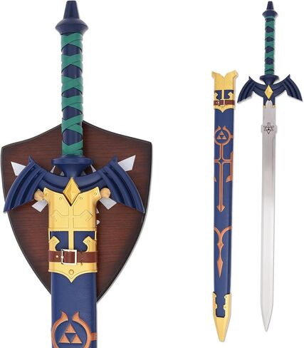 نسخة طبق الأصل من Legend of Z Master Sword Full Tang Master Sword Skyward، للتجميع والحفلات التنكرية مقاس 43 بوصة in Kuwait