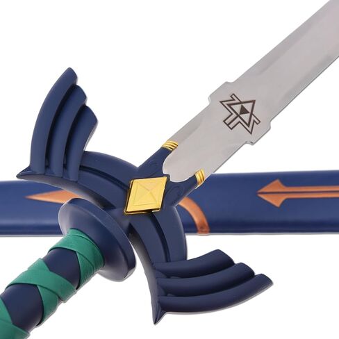 نسخة طبق الأصل من Legend of Z Master Sword Full Tang Master Sword Skyward، للتجميع والحفلات التنكرية مقاس 43 بوصة in Kuwait