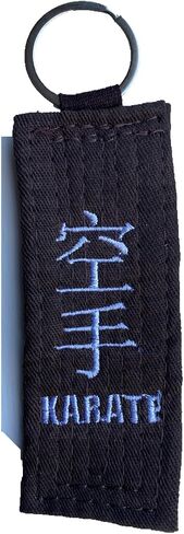 OSS Combat Sports KARATE New Belt Rank Keychain for Karate All Belt Rankings Karate Gift Key Chain in Saudi Arabia
