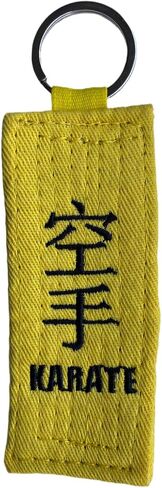 OSS Combat Sports KARATE New Belt Rank Keychain for Karate All Belt Rankings Karate Gift Key Chain in Saudi Arabia