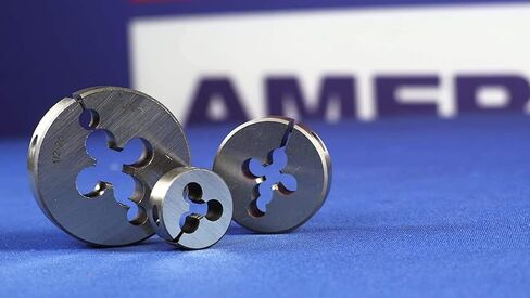 Drill America DWTBSW1/4-20X1 1"OD HSS Round Die, 1/4"-20 in Saudi Arabia