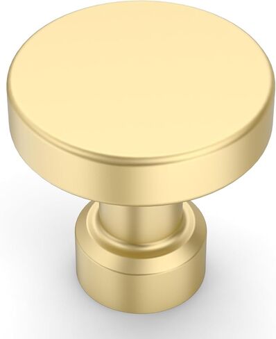 Amerdeco 10 Pack Polished Chrome Kitchen Cabinet Knobs Single Hole Cabinet Pulls Round Drawer Knobs Dresser Knobs and Pulls for Bathroom Cabinets in Kuwait