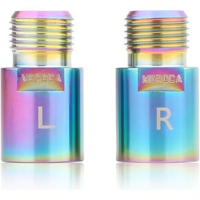 1 Pair Bicycle Pedal Extenders Chrome-Molybdenum Steel Pedal Adapter Fit 9/16 Inch Threaded Pedals Bike Extend by 20mm (0.79 Inch) CNC Machining Bicycle Pedal Accessories in Kuwait