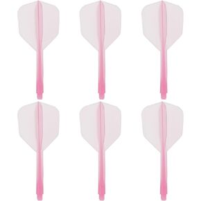 PATIKIL Integrated Dart Shaft and Flights, 2BA Durable Plastic Dart Flight Replacement Dart Accessories