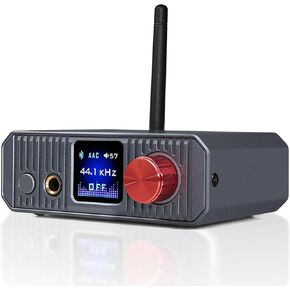 AOSHIDA xDuoo XQ-50 Pro3 Bluetooth Audio Converter & DAC Headphone Amplifier, CS43131/CS8406 Digital-Analog Converter, Bluetooth 5.1/USB to 3.5mm/RCA/Optical/Coaxial DA Converter, 360mW Headphone DAC