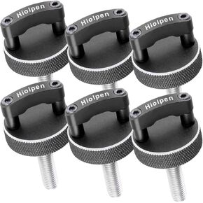 Hard Top Fasteners Mounting Screw Kit for Ford Bronco 2021-2024 - 8Pcs Aluminum Hardtop Quick Removal Fastener with Thumb Screw - Easy Installation for Secure Hard Top Screws Hardtop Bolts