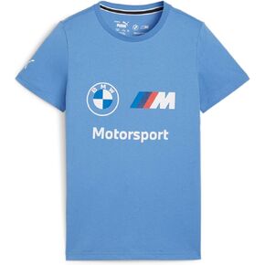 PUMA Unisex Kid's Standard BMW M Motorsport Essentials Logo Tee, Blue Skies