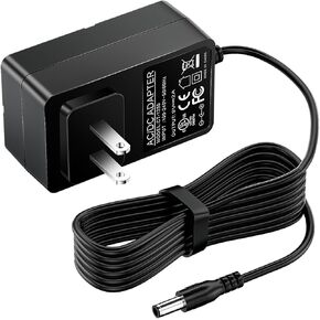 Charger Compatible with Bowflex Max Trainer Power Cord Compatible with Bowflex Max Trainer M5 Power Cord, M3 M7 M8 HVT Exercise Elliptical Treadmill Cardio Machine Solopen (ETL Listed)