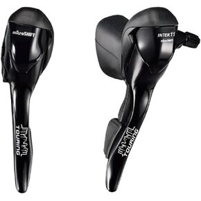 microSHIFT | Internal Gear Drop Bar Shifter Set | Shimano Alfine 11 Compatible
