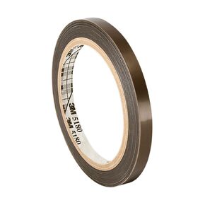 3M PTFE Film Electrical Tape 60, 0.25" width x 36yd length (1 roll), Translucent
