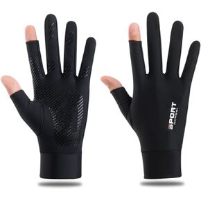 Shkalacar Sun Protection Uv Gloves for Men Women, Touchscreen Sun Gloves Lightweight Cycling Gloves Summer Sunblock Gloves for Outdoor Driving Cycling Riding Climbing Golfing Workout in Kuwait