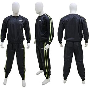 MRX Heavy Duty Sweat Suit for Men & Women Workout Training & Exercise Waterproof Sauna Suit Weight Loss Track Suits Sets