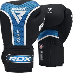 RDX Boxing Gloves Men Women, Pro Training Sparring Mitts, Muay Thai MMA Kickboxing, Adult Heavy Punching Bag Gloves, Focus Pad Workout, Ventilated Palm Padded Wrist Support, Men Women Home Gym