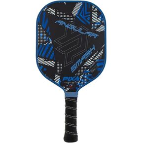 PIXA Angular Smash T-300 Carbon Face; 16mm Pickleball Paddle, Beginner/Intermediate, Performance Grip; Friction Surface; Power/Control; Great Gift!