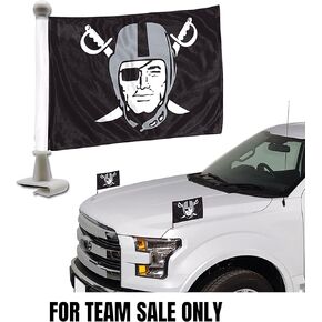NFL - Oakland Raiders 2 Piece Ambassador Flag Set