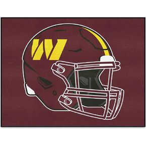 FANMATS 28828 Washington Commanders All-Star Rug - 34 in. x 42.5 in. - Helmet Primary Logo