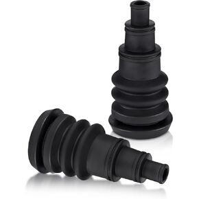 2 PCS Universal Firewall Boots, Safe and Convenient Firewall Boot 3/8" to 1" Diameter Wire Bundles, Automotive Rubber Quick and Easy Grommet for Running Cable, Car Accessories