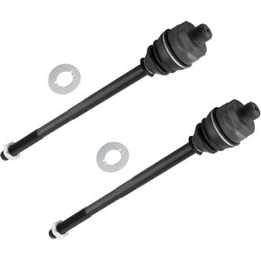 2pc Replacements for Front Inner Tie Rod End Set Fit For Cadillac Escalade EXT ESV/For Chevrolet Avalanche/Silverado/Surbuban/Tahoe/For GMC Sierra/Yukon XL/For Hummer H2 Replace# ES3488
