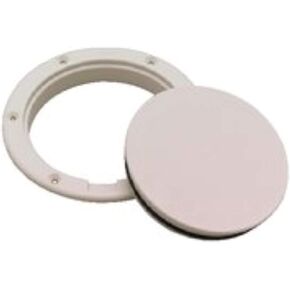 SEACHOICE PRY-UP Deck Plate 4" Arctic White