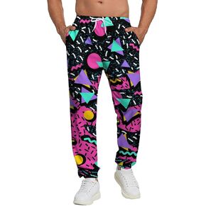 Funny Mens Joggers Pants Funny Gym Sweatpants for Men Stretchy Comfortable Workout Track Pants with Pockets